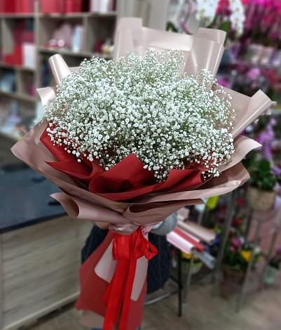 Букет цветов из: Гипсофила в Ржаксе