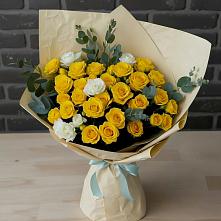 Букет цветов из:  Розы в Ржаксе