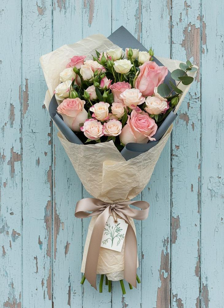 Букет цветов из: Розы в Ржаксе