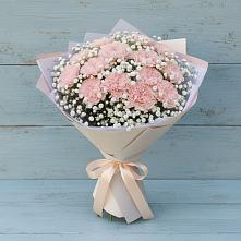 Букет цветов из:  Гвоздики в Ржаксе