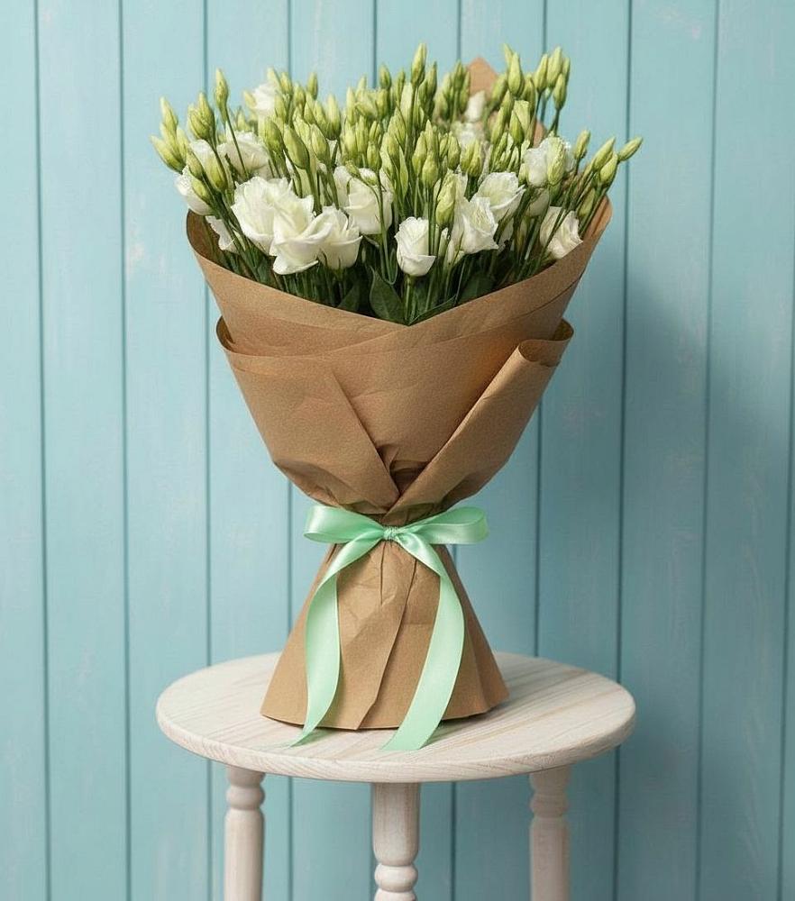 Букет цветов из: Лизиантусы в Ржаксе