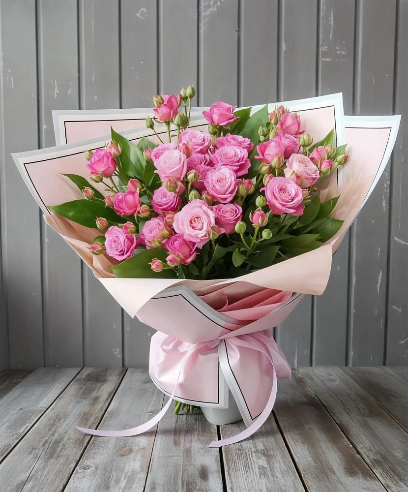 Букет Розовый кустик в Ржаксе