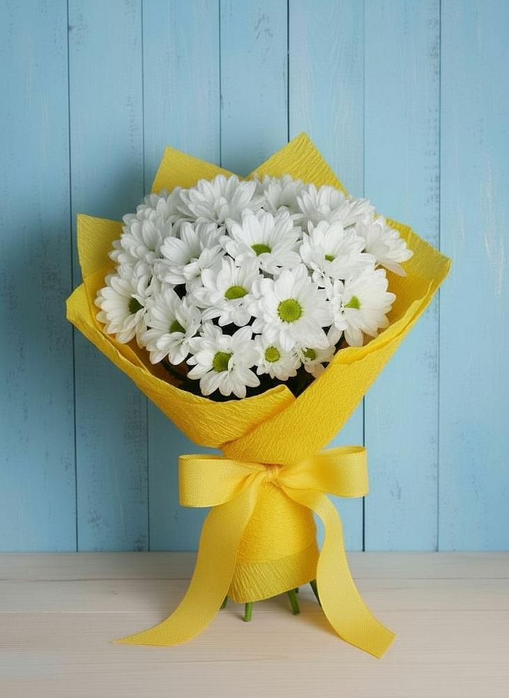 Букет цветов из: Хризантемы в Ржаксе