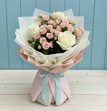 Букет цветов из:  Розы в Ржаксе