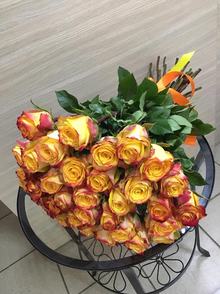 Букет Желтые розы в Ржаксе