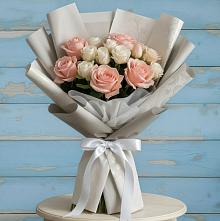 Букет цветов из:  Розы #REPLACE_PRED# Ржаксе