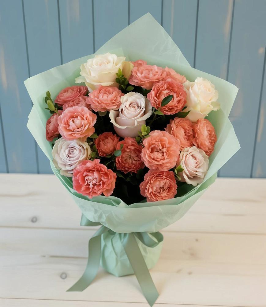 Букет цветов из: Розы в Ржаксе