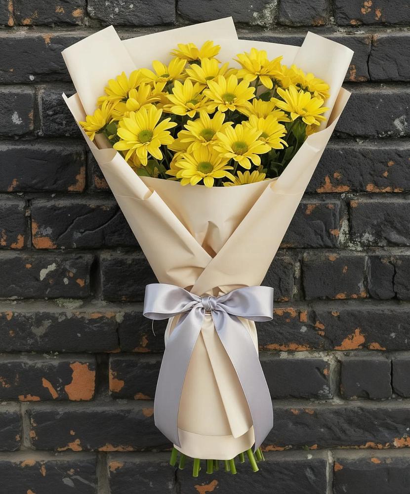 Букет цветов из: Хризантемы в Ржаксе