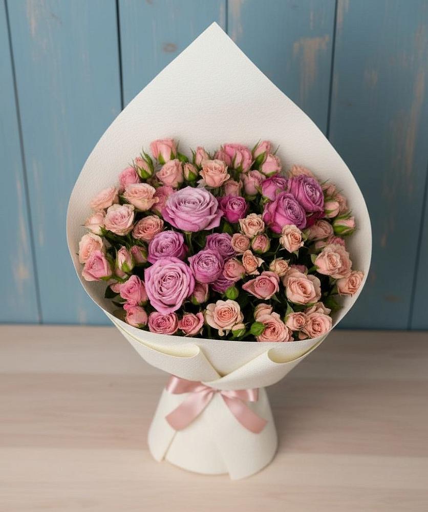 Букет цветов из: Розы в Ржаксе