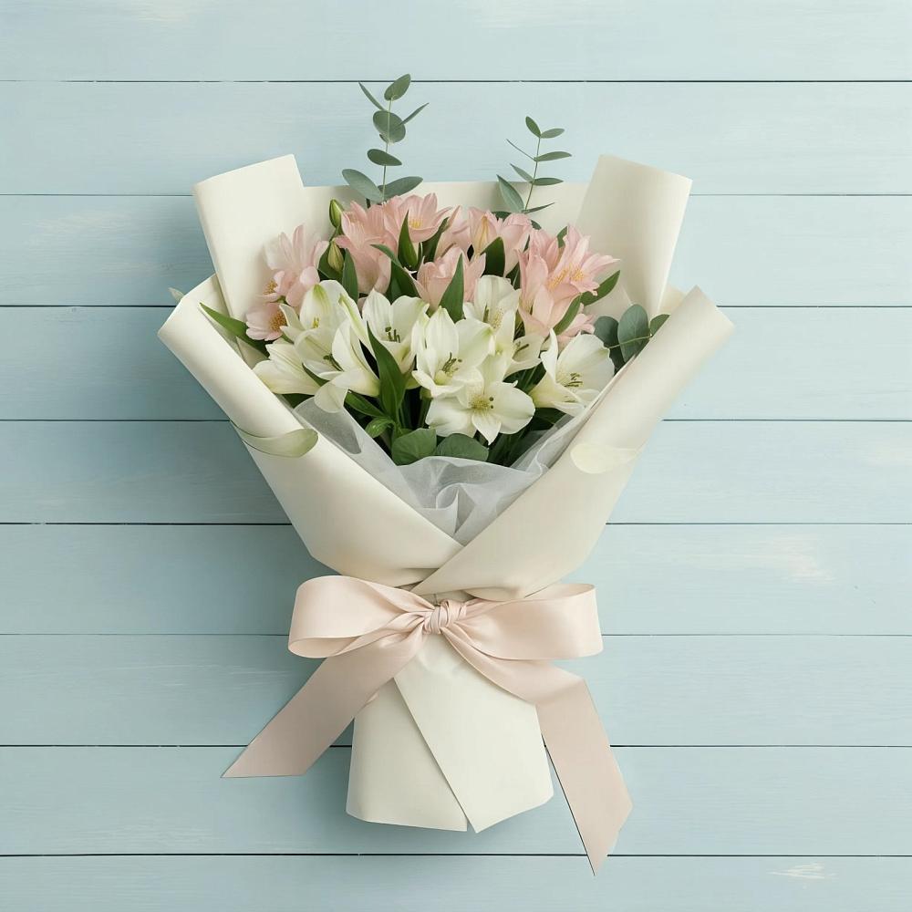 Букет цветов из: Альстромерии в Ржаксе