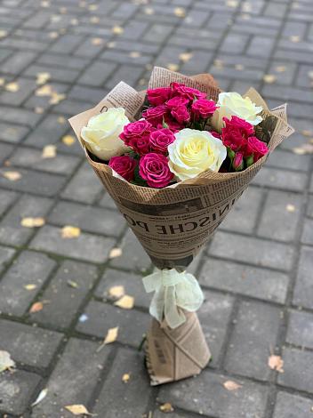 Букет цветов из: Розы в Ржаксе