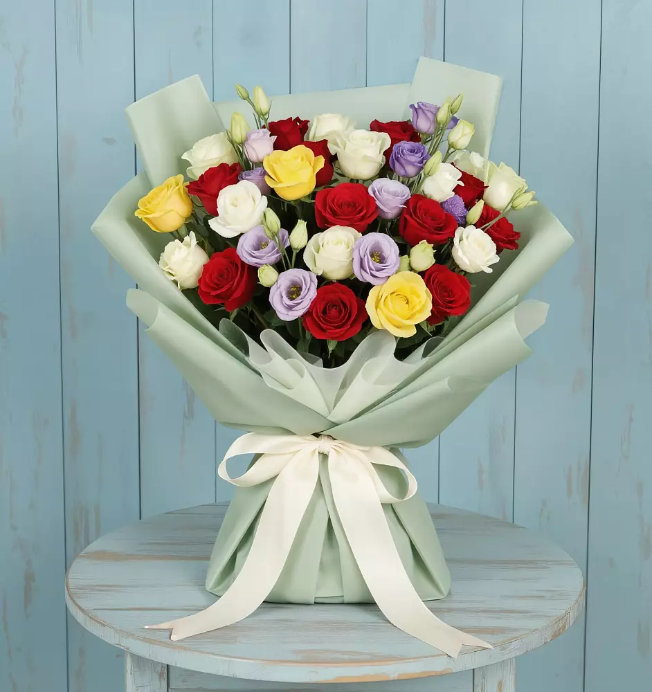 Букет цветов из: Розы в Ржаксе